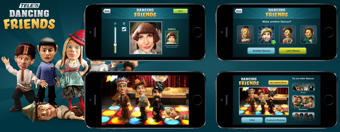 “Dancing Friends” iPhone App