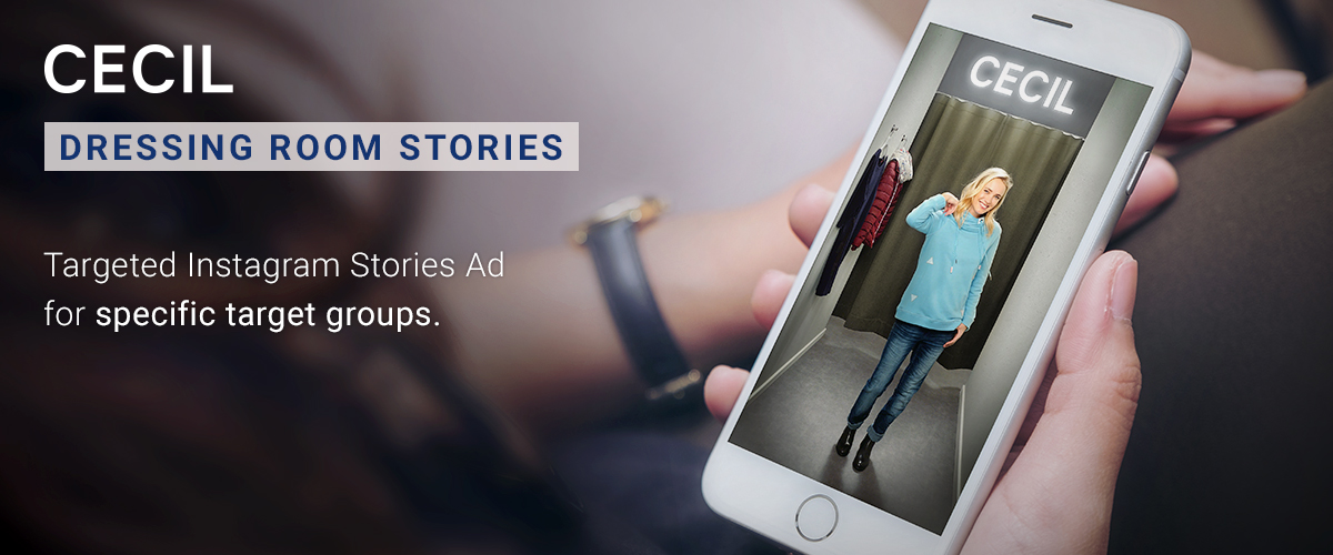 Dynamic Instagram Stories vertical campaign
