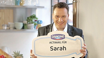 Actimel: Video compliments generator with Guido Maria Kretschmer