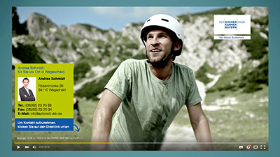 Versicherungskammer Bayern: Localized Youtube campaign