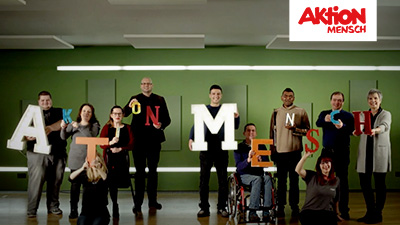 Aktion Mensch: Personalized business customer video