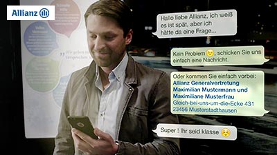 Allianz: Personalized image movie