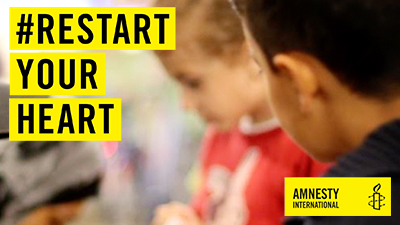 Amnesty International: #Restartyourheart Campaign