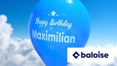 Baloise Insurance: Personalised birthday film