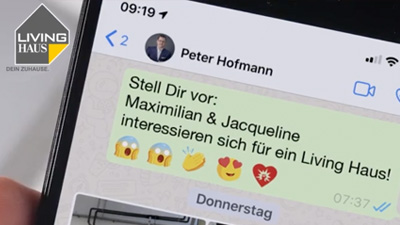 Living-Haus: Personalised welcome video for new customers