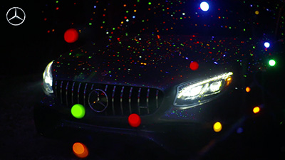Mercedes-Benz: “Christmas lights”: personalized XMAS movie