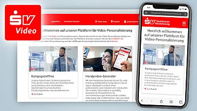 SV SparkassenVersicherung: Video generator platform
