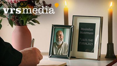 VRS Media - Publishing solution: Video generator for memorial videos