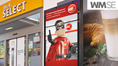 WM SE: Personalised car workshop DOOH campaigns